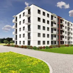 Nowoczesne mieszkanie na sprzedaż Zgorzelec. Osiedle z zielenią i parkingiem.
